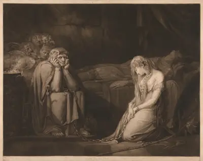 Bellsane och Parcival under Urmas förtrollning av Henry Fuseli