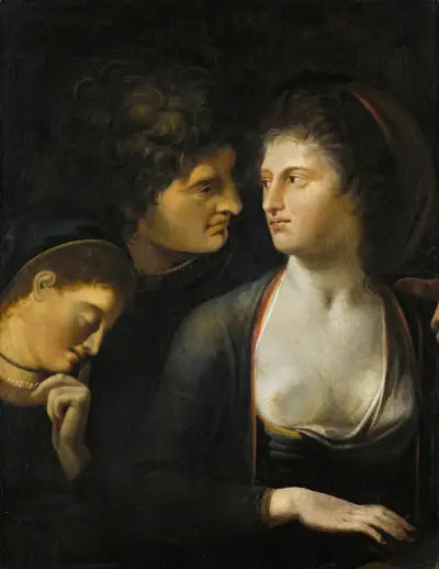 Lysander With Helena And Hermia, From A Midsummer Night’S Dream von Henry Fuseli