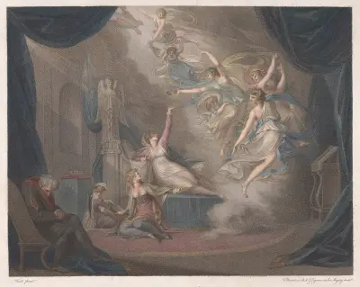 Drottning Katarinas dröm av Henry Fuseli