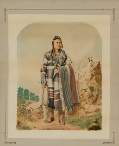 Chief Joseph of the Nez Perce, 1880 – nr 2 av William Henry Holmes