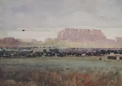In The Plateau Country, Colorado av William Henry Holmes