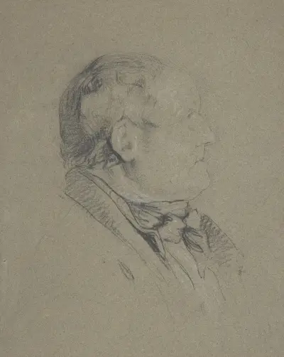 Sam Lovill, Porter at the Royal Academy av Sir Edwin Henry Landseer
