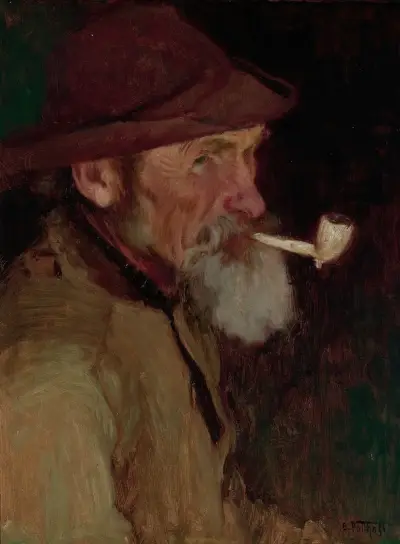 A Maine Fisherman av Edward Henry Potthast