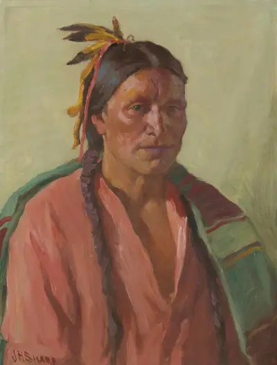 Hunting Son av Joseph Henry Sharp