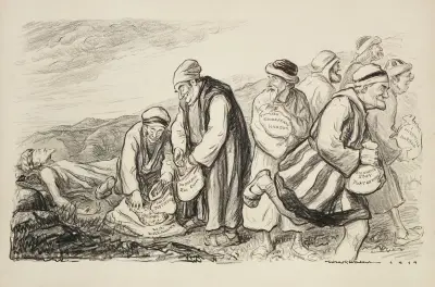 Pewien człowiek schodził z Jerozolimy do Jerycha i wpadł w ręce zbójców, William Henry Walker