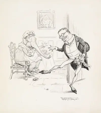 Žába, která se chtěla jít dvořit, William Henry Walker