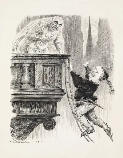 A Wall Street Wooing von William Henry Walker
