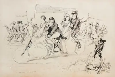 Sojusze przedstawione przez rowery wieloosobowe, William Henry Walker