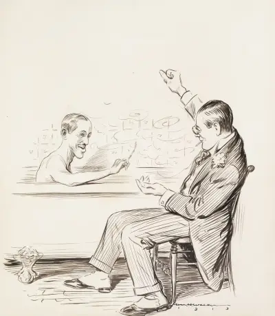 Ballingford macht König Alfons einen frühmorgendlichen Besuch von William Henry Walker