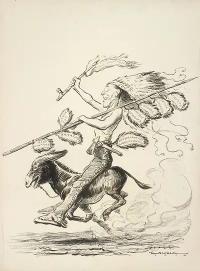 Big Pale Face Chief von William Henry Walker