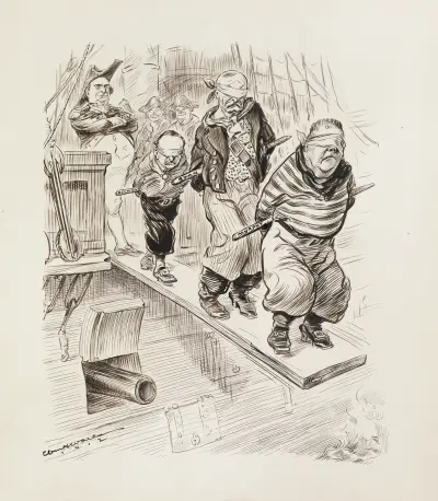 Kapiten Bill Bryan på det goda skeppet Democracy, William Henry Walker