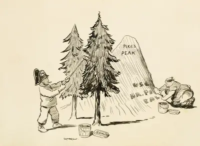 Cleaning what scenery there is let, William Henry Walker