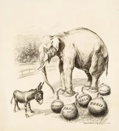 Democratic Ass; Gee; What a handicap; Only a fool rider will prevent my winning, William Henry Walker