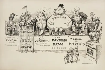 Ausstellung über Probleme in den USA von William Henry Walker
