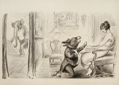 W dziewczęcym zamyśleniu, wolna od trosk, William Henry Walker