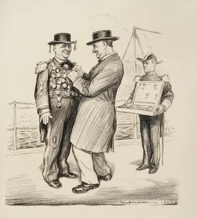 Medale za mieszanie się, William Henry Walker