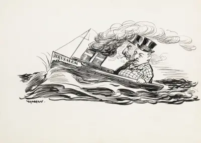 Messrs Klaw i Erlanger w drodze do Ziemi Świętej, William Henry Walker
