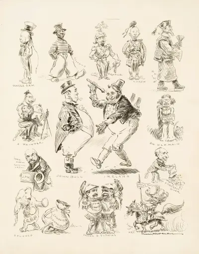 Kilka portretów amerykańskich i światowych przywódców, William Henry Walker
