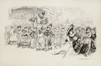 Der Standpunkt des Bosses. Je mehr Stimmen für die Frauen, desto mehr für mich von William Henry Walker