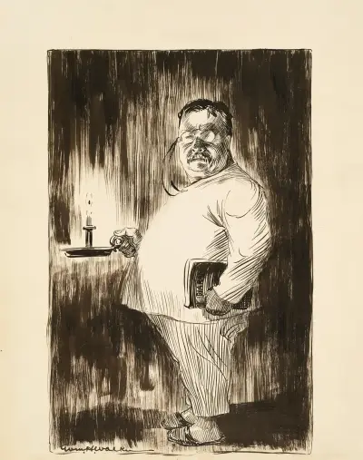 Najnowszy (2 w nocy) portret prezydenta, William Henry Walker