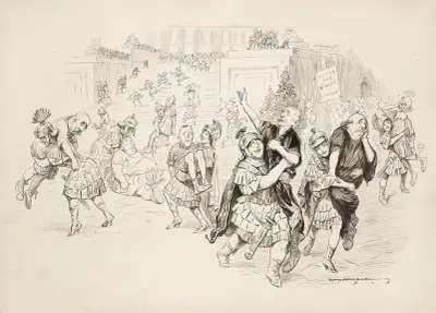 Der Raub der Sabinerinnen von William Henry Walker