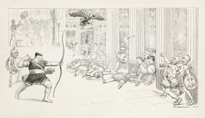 Die Heimkehr des Odysseus von William Henry Walker