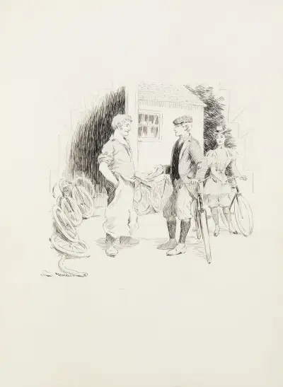 Wiejska kuźnia, William Henry Walker