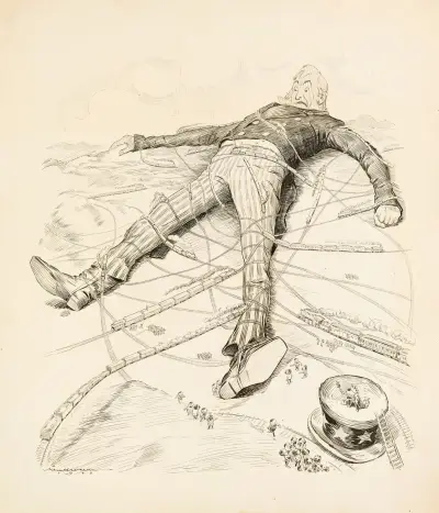 Wujek Gulliver i Harriputianie, William Henry Walker