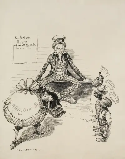 Wuj Sam, nabywca małych wysp, William Henry Walker