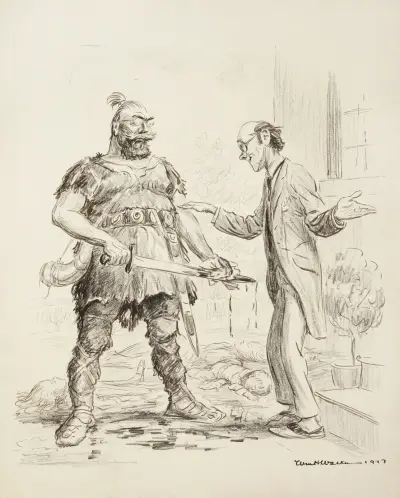 When the Hun comes to the U.S. Pacifist von William Henry Walker