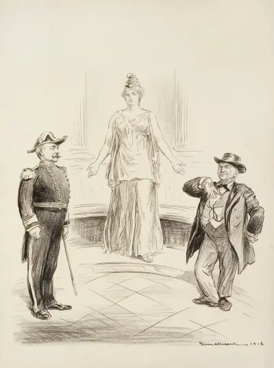 Which; They can’t agree, one must go von William Henry Walker
