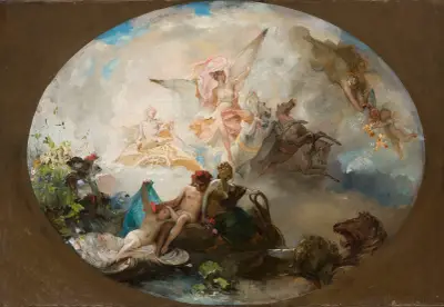 Aurora, 1886 – nr 1 av Henryk Siemiradzki