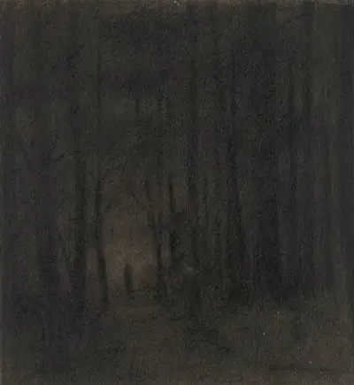 Figure in a Dark Wood av Herbert Crowley