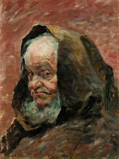 Head of an Old Man, Study av Herman Norrman