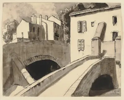 Collioure av Hermann Lismann