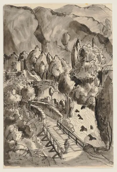 Saint-Thomas, Pyrenéerna av Hermann Lismann