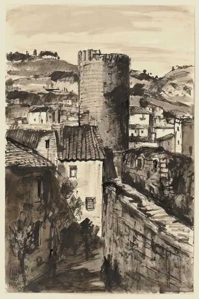 Tossa de Mar av Hermann Lismann
