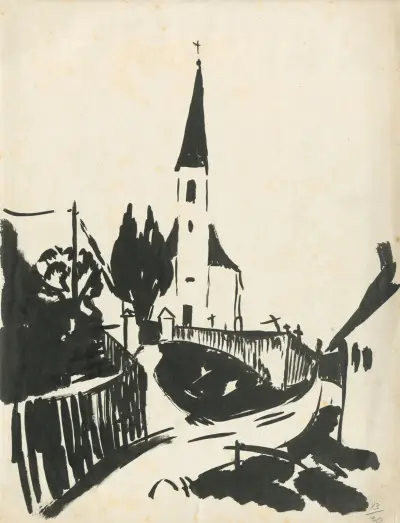 Kyrka av Hermann Stenner