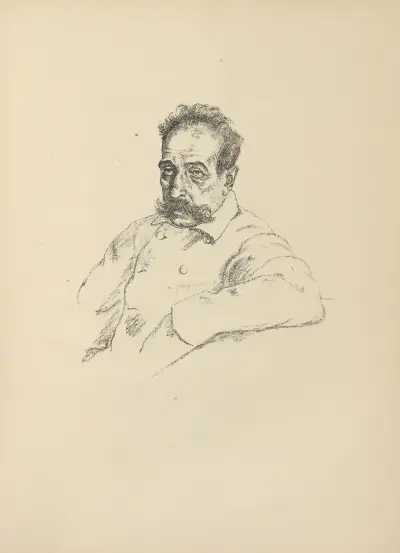 En museidirektör av Hermann Struck