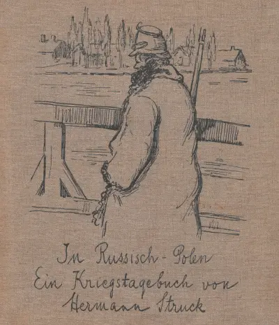 In russich Polen; ein Kriegstagebuch – cover av Hermann Struck