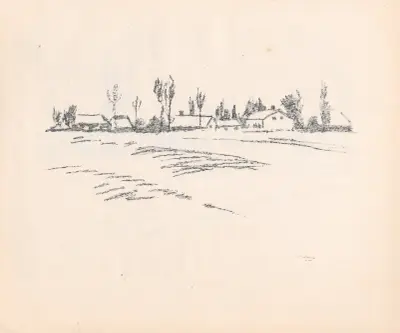 Kompina bei Lowicz I av Hermann Struck