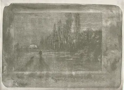 The Little Hunter av Félix Hilaire Buhot