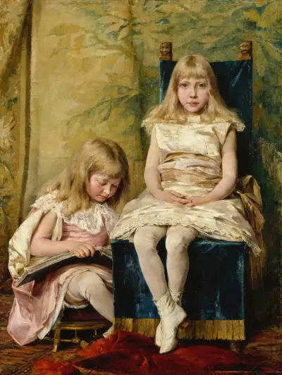 Hildegard and Alfhild Tamm av Hildegard Thorell