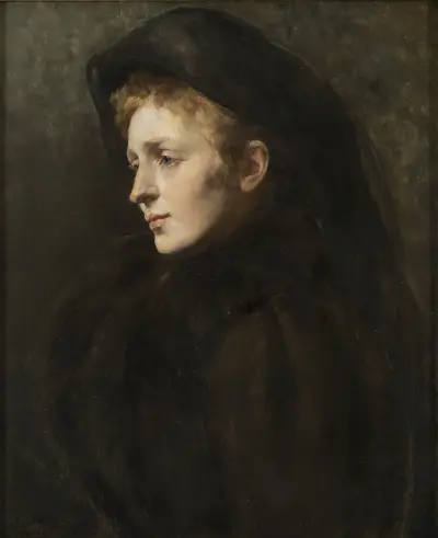 Lady in Mourning av Hildegard Thorell