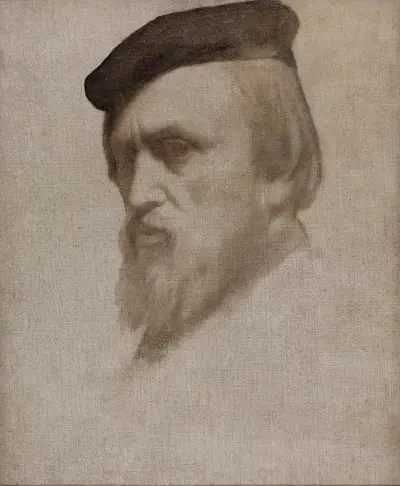 Autoportrait av Jean-Hippolyte Flandrin