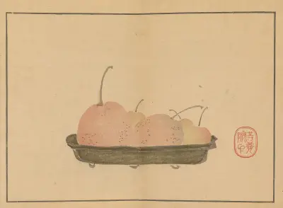 Sakai Hōitsu gajō, Pl.14 av Sakai Hōitsu