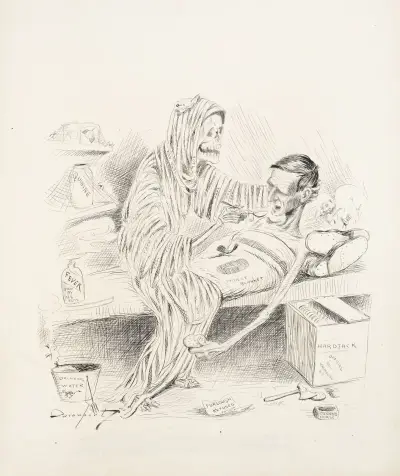 Nursed by Death av Homer Davenport