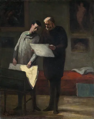 Råd till en ung konstnär av Honoré Daumier