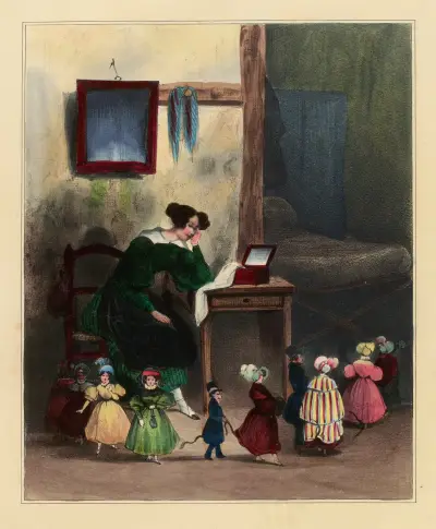 Alors je serai riche von Honoré Daumier