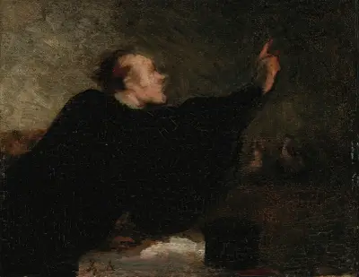 Avocat Plaidant av Honoré Daumier